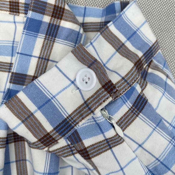 Forever 21 plaid pleated short skirt - Picture 2 of 3